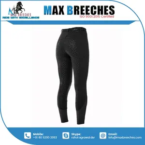 Mallas ecuestres de asiento completo para mujer de tamaño personalizado de la mejor calidad, Pantalones de mujer para montar a caballo, exportación directa - Product Image 2