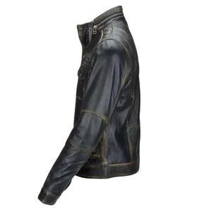 Veste en cuir pour homme, style motard, tendance printemps-automne-hiver, veste en cuir de luxe pour homme - Product Image 2