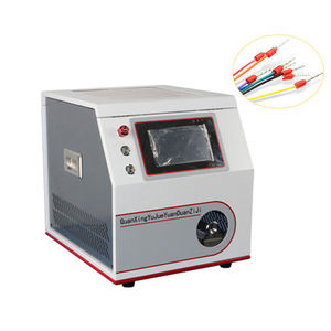 Máquina automática de pelado de cables y prensadora de virolas, máquina prensadora de terminales preaislada de virolas de alta eficiencia, - Product Image 4