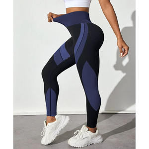 Pantalon de yoga pour femme avec poches Leggings pour femme Leggings d'entraînement de contrôle du ventre pour femme Leggings de compression - Product Image 1