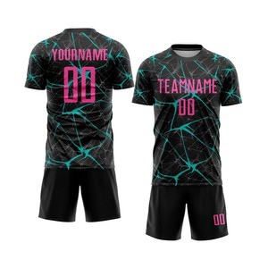 Uniforme de Fútbol Sublimado Personalizado - Pantalones Cortos Impresos Transpirables, Fabricación Directa de Fábrica, Producción de Ropa al por Mayor, Soporte de Marca, Exportación - Product Image 1