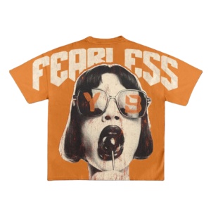 เสื้อยืดวินเทจพิมพ์ลายเสื้อยืดผ้าฝ้าย100% 300 GSM เสื้อยืดทรงแบ็กกี้ธรรมดาพิมพ์ลายสกรีนไซส์ใหญ่พิเศษสำหรับผู้ชาย - Product Image 3