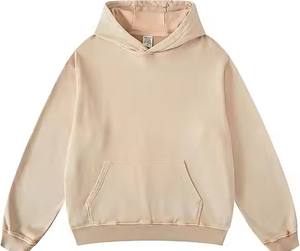 Qualité supérieure 500gsm sweat à capuche lourd coton polaire tissu personnalisé goutte épaule sweat à capuche vierge pour hommes avec la meilleure qualité - Product Image 1