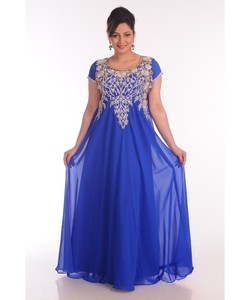 ชุดเดรสคาฟตันอิสลามสไตล์โมร็อกโกชุดเดรสชายหาดยาวถึงพื้นแขนยาวระบายอากาศได้ดีทันสมัย - Product Image 1