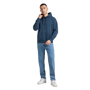 Wholesale Custom Oversized Man Pullover Hoodies Heavy Weight Cotton Fleece Streetwear Fashion Men's <b>Sweatshirt</b> Winter Product - Product Image 6