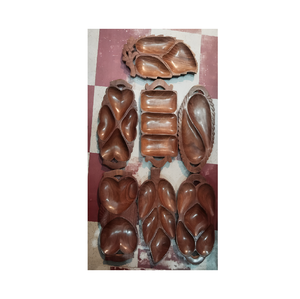 Plateau en bois rustique fait à la main pour salle à manger salon ou chambre à coucher organisateur pour servir des collations café ou articles de décoration-quantité minimale de commande 100 pièces - Product Image 6