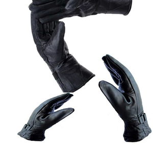 Vente en gros Gants en cuir Nappa coupe ajustée en peau de mouton Gants à la mode confortables et souples pour les voyages quotidiens en plein air et l'hiver - Product Image 6