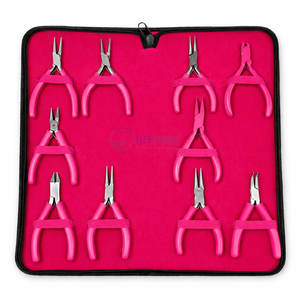 Kit Completo de 10 Herramientas para Hacer Joyas para Principiantes y Profesionales, Incluye Alicates, Cortadores y Suministros para Abalorios - Product Image 3