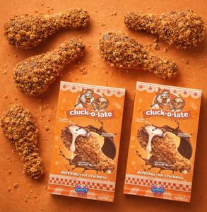 Bonbons en gros en forme de poulet croustillant, fourrés au chocolat au lait et à la fraise, pour enfants, prix d'usine, OEM, petit prix - Product Image 6