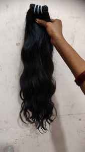 Extensiones de Cabello Humano Virgen de Alta Calidad, Ondulado Natural, Grado 12A 13A, de la India, de 10 a 30 Pulgadas, al por Mayor - Product Image 3