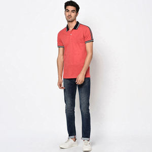 Camiseta Polo en blanco personalizada directa de fábrica para hombre, camisetas Polo baratas al por mayor para hombre - Product Image 3