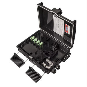 Scatola di terminazione in fibra ottica 8/ 16 core FTTH <span class=keywords><strong>box</strong></span> scatola di terminazione esterna di piccole dimensioni preconncata scatola di distribuzione in fibra Splitter a 8 core - Product Image 2