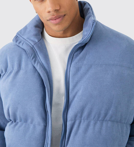 Veste d'hiver pour homme de la mode coréenne 2026, réversible, rembourrée de duvet, imperméable, en coton, vêtements pour jeunes et personnes d'âge moyen, manteau en duvet - Product Image 5