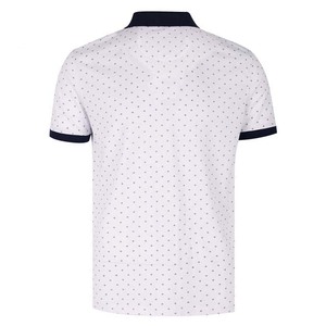 Black and <b>White</b> Short Sleeve Full Printed New Latest Design Cheap Best Price Factory Wholesale Custom Sublimation <b>Polo</b> Shirt Men - Product Image 6