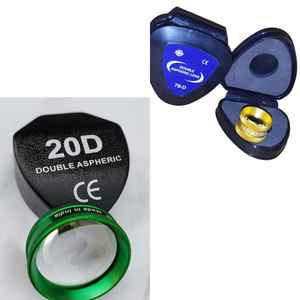 SS Fabrication Combo Pack de 20D; 90D Lentille Double Lentille Asphérique Pour L'ophtalmologie Et L'optométrie... - Product Image 2