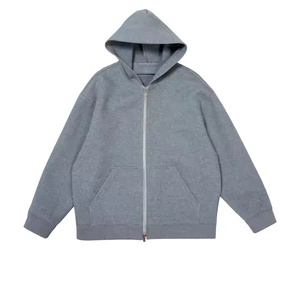 2025ใหม่เสื้อฮู้ดสำหรับผู้ชายโอเวอร์ไซส์ผ้าโพลีเอสเตอร์/ ผ้าฝ้ายระบายอากาศได้อย่างรวดเร็วพลอยเทียมแห้งไวกำหนดโลโก้ได้ตามต้องการสำหรับฤดูหนาว - Product Image 1