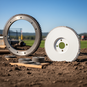 Disco de Pulir Adhesivo Blanco de 225 mm, Grano 40, Diseño Multiorificio de MENZER - Paquete de 25 - Product Image 3