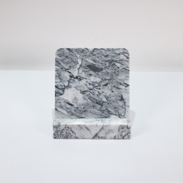 Factory Direct Delivery Nordic Minimalist Marble Placement Mobile Phone Desktop Stand Base Light Luxury Flat Panel Decoration
