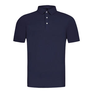 Logo personnalisé polyester coton évacuation de l'humidité uniforme séchage rapide polos de golf pour hommes - Product Image 5