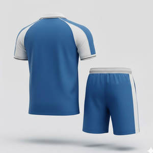 Uniforme de golf haute performance pour hommes, doté d'un tissu respirant à séchage rapide et d'un ajustement confortable pour la pratique sur le parcours de golf - Product Image 2