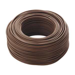 Cavo elettrico gommato marrone multipolare FS18or18 3 fili lunghezza 25 metri con tubazioni della sezione del conduttore 3 x1msqm - Product Image 1