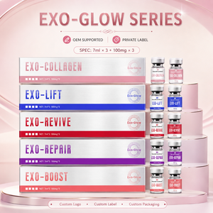 เซรั่มบำรุงผิวหน้า OEM แบรนด์ส่วนตัว ผลิตภัณฑ์ดูแลผิวหน้า โลโก้สั่งทำได้ ช่วยเพิ่มความชุ่มชื้น กระชับผิว ผู้ผลิตเซรั่มความงาม - Product Image 5