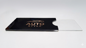 Support acrylique pour Fastag de voiture, support personnalisé pour carte Fastag, support RFID pour péage, support transparent pour autocollant FasTag, support pour véhicule - Product Image 1