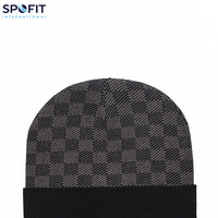 Bonnet Jacquard Unisexe Personnalisé 2025/2026 en Coton Respirant et Imperméable pour Voyage, Plage et Hiver – Vente en Gros