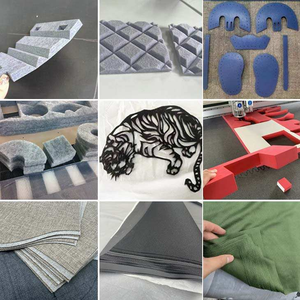 Máy cắt vải tự động đa lớp, dao dao động CNC, chuyên dùng cho quần jean, đầm, quần áo thể thao, máy cắt kỹ thuật số - Product Image 5