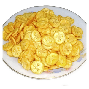Dried Crispy Banana Banana chips from ripe bananas for crunchy snacking and dessert garnish Vietnam origin - Product Image 3
