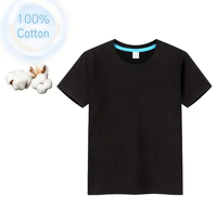 Lot de 12 T-shirts à manches courtes en jersey 100 % coton pour filles – Couleurs personnalisables, motif à carreaux couleur bonbon, doux, respirant, col décontracté