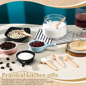 Cuillère en bois poli faite à la main de haute qualité pour l'utilisation de restaurant de cuisine produit Offre Spéciale pour l'artisanat du bois boîtes en bois signes muraux - Product Image 6