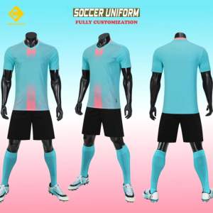 Conjuntos de uniformes de fútbol personalizados en poliéster ligero 100% con sublimación digital para el mejor rendimiento de Amano Sports - Product Image 2