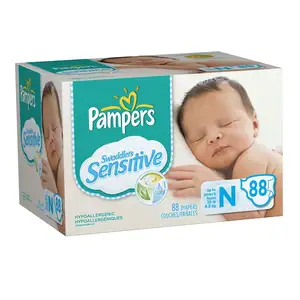 Distribuidor al por mayor, compre Pampers pañales para bebés al por mayor, compre pañales desechables baratos, pañales para bebés sensibles