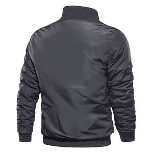 Chaqueta de cuero de lana Retro 2025 de alta calidad, duradera, a la moda, con cuello levantado, tela de lona para uso diario de estilo clásico - Product Image 2