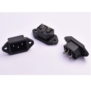 Conector Macho C14 Eficiente, Alta Calidad y Rendimiento Confiable para Aplicaciones Electrónicas - Product Image 2