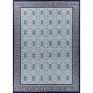 อัลฮัมบรา ไอวอรี่พรมขนสัตว์ทอลายเรียบ ลายเรขาคณิตสำหรับตกแต่งบ้าน-ADWL-13209 - Product Image 1