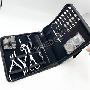 Kits de extensión de cabello de alta calidad Kit de herramientas para el cabello para estudiantes Incluye todas las herramientas esenciales para el cuidado del cabello y peinado Logotipo personalizado - Product Image 1