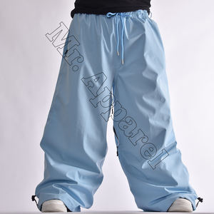 Nueva moda transpirable esquí Snowboard pantalones holgados pantalones de gran tamaño impermeables pantalones cálidos hombres para mujeres ropa de esquí de invierno para Unisex - Product Image 1