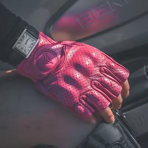 ถุงมือมอเตอร์ไซด์สำหรับผู้ชายถุงมือยุทธวิธีถุงมือครึ่งนิ้วป้องกันแรงกระแทก - Product Image 4