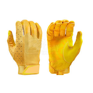 Fabricant professionnel de gants de football de meilleure qualité Gants de football américain en cuir PU de haute qualité - Product Image 1