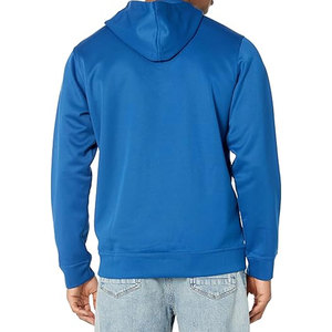 Venta caliente Fleece Hoodie Poliéster Algodón Rojo Sólido EE. UU. Tamaños Venta al por mayor Logo Tallas grandes Sudaderas con capucha personalizadas Sudadera - Product Image 5