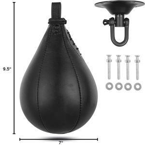 Mini Round Boxing Speed <b>Punching</b> <b>Bag</b> PVC Material <b>Sands</b> Filling Custom Logo Print Eco-Friendly Heavy <b>Punching</b> <b>Bag</b> - Product Image 6