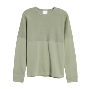 OEM Design personnalisé de gros sweat-shirt à manches longues pour hommes imprimé par sublimation à bas quantité minimale de commande sweat-shirt pour hommes avec technique de bouffée - Product Image 5