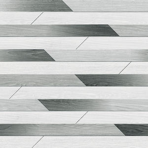 Carreaux de sol en porcelaine aspect bois de couleur gris clair au fini mat antidérapant de Skytouch - Product Image 2