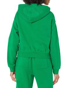 Sweat à capuche à manches longues personnalisé pour femmes sweats à capuche en coton respirant de haute qualité style streetwear pour femmes - Product Image 2