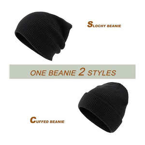 Gorro de Punto Deportivo Unisex con Rayas de Color Personalizado para Invierno, Venta al por Mayor, Alta Calidad, 100% Acrílico, 2025 - Product Image 4