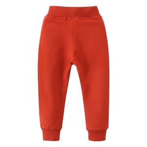 Pantalones Deportivos Casuales de la Mejor Calidad para Niños, Color Naranja, Transpirables, Ecológicos, Ligeros, Cintura Elástica, Corte Holgado 2026 - Product Image 2