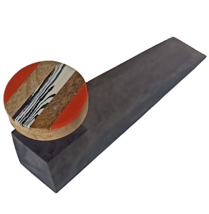 Industrial-Style Resin Wood Knobs Vintage Ceramic Door <b>Stopper</b> Drawer Knobs for Kitchen Bathroom Warehouse Dresser Cabinet - Product Image 1