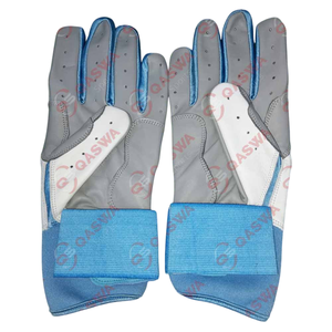 Outdoor Sportswear Baseball Batting Gloves Best Quality Material Custom Leather Batting Gloves - Product Image 4